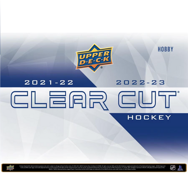 2022-23 Upper Deck Clear Cut Hockey, Hobby Box