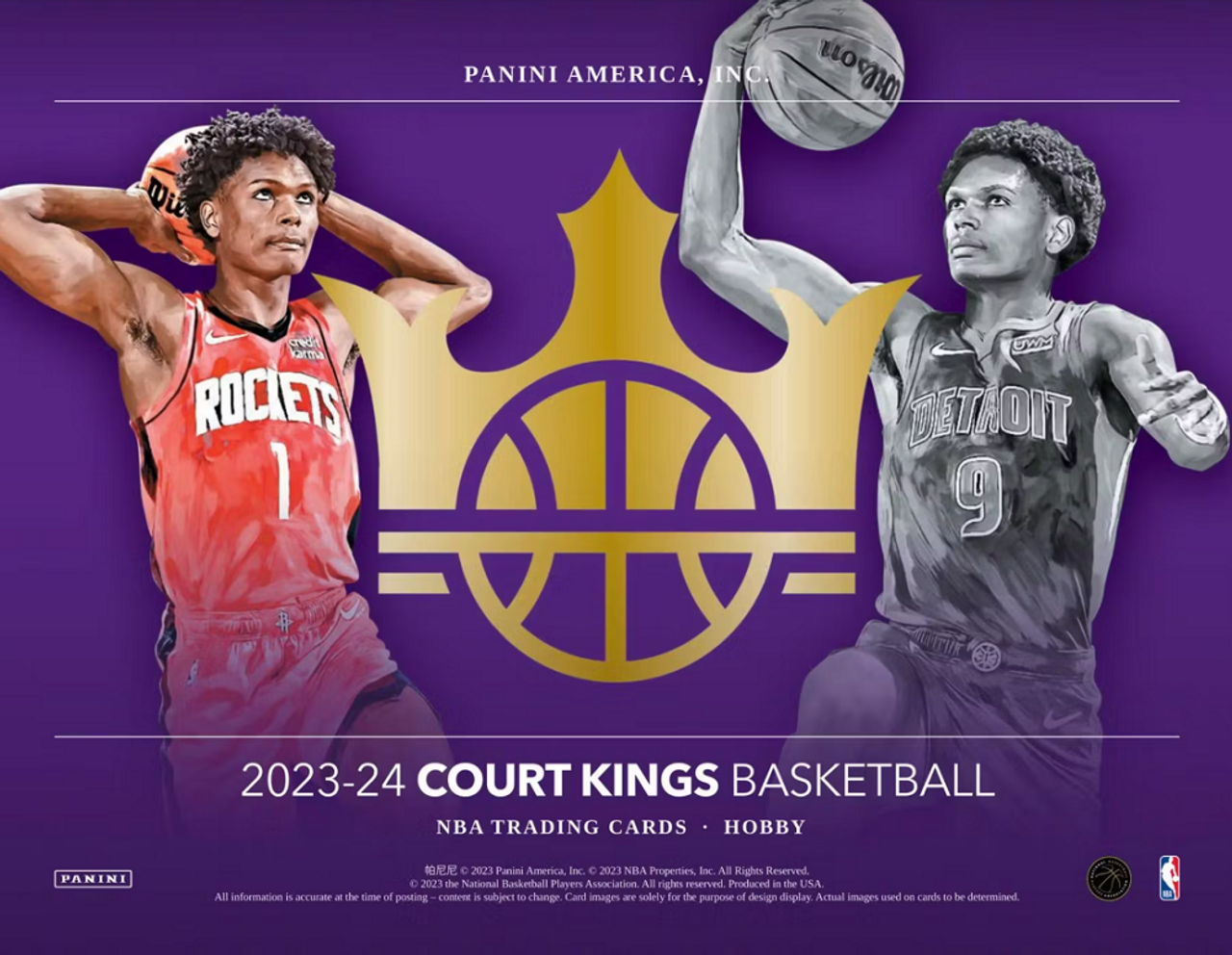 2023-24 Panini Court Kings Basketball, Hobby Box