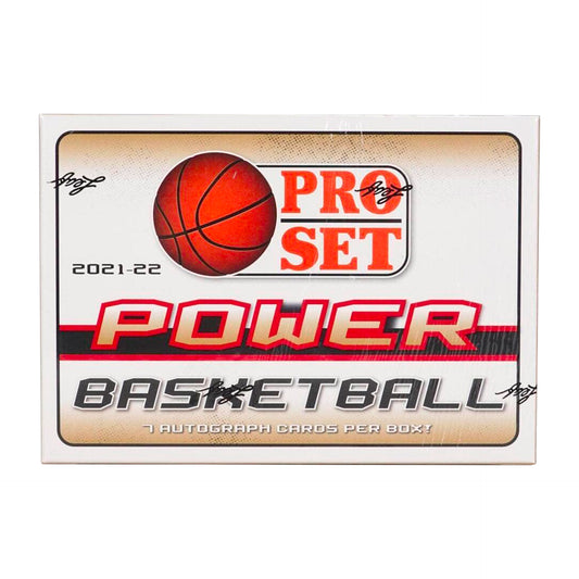 2021-22 Leaf Pro Set Power Basketball, Hobby Box