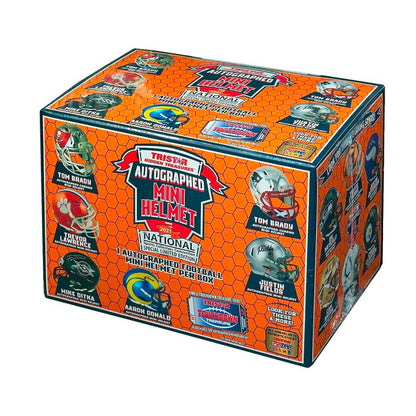 2021 TriStar Hidden Treasures NFL Autographed Mini Helmet (Series 2) Hobby Box