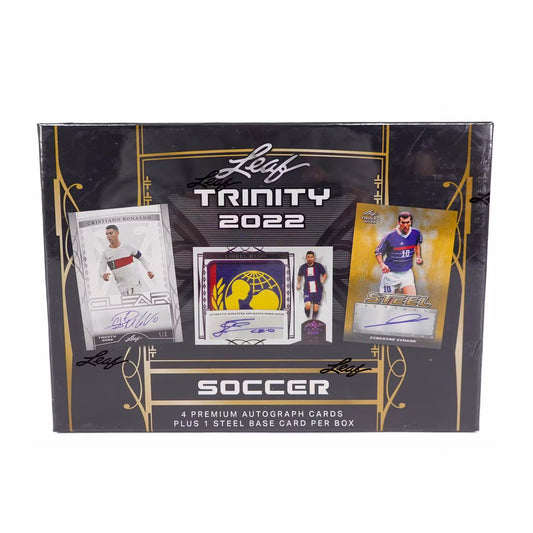 2022 Leaf Trinity Soccer, Caja de pasatiempos