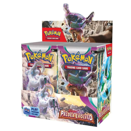 Pokémon: Escarlata y Violeta - Paldea Evolucionado - Caja de refuerzo