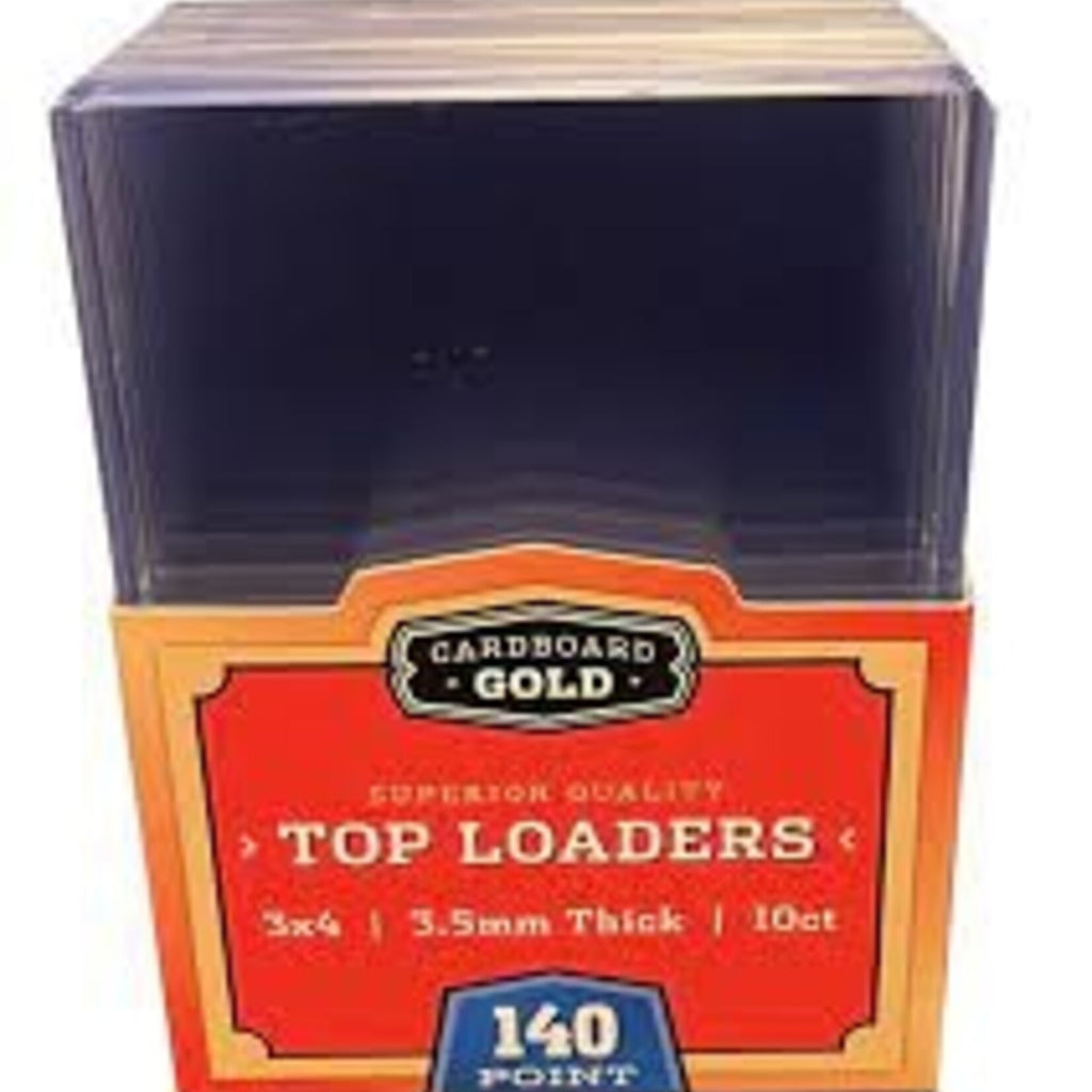 CBG Top Loaders 3x4 (140 pt), 10ct Pack