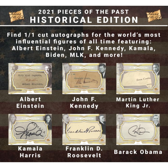 2021 Super Break Pieces of the Past Historical Edition Hobby Box