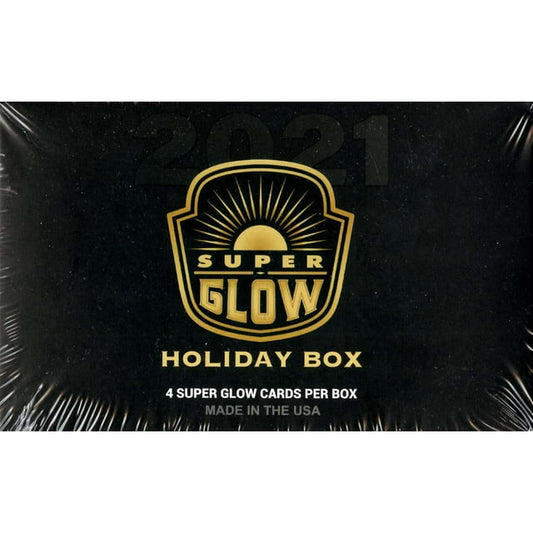 Caja navideña deportiva Super Glow 2021 (4 tarjetas) 