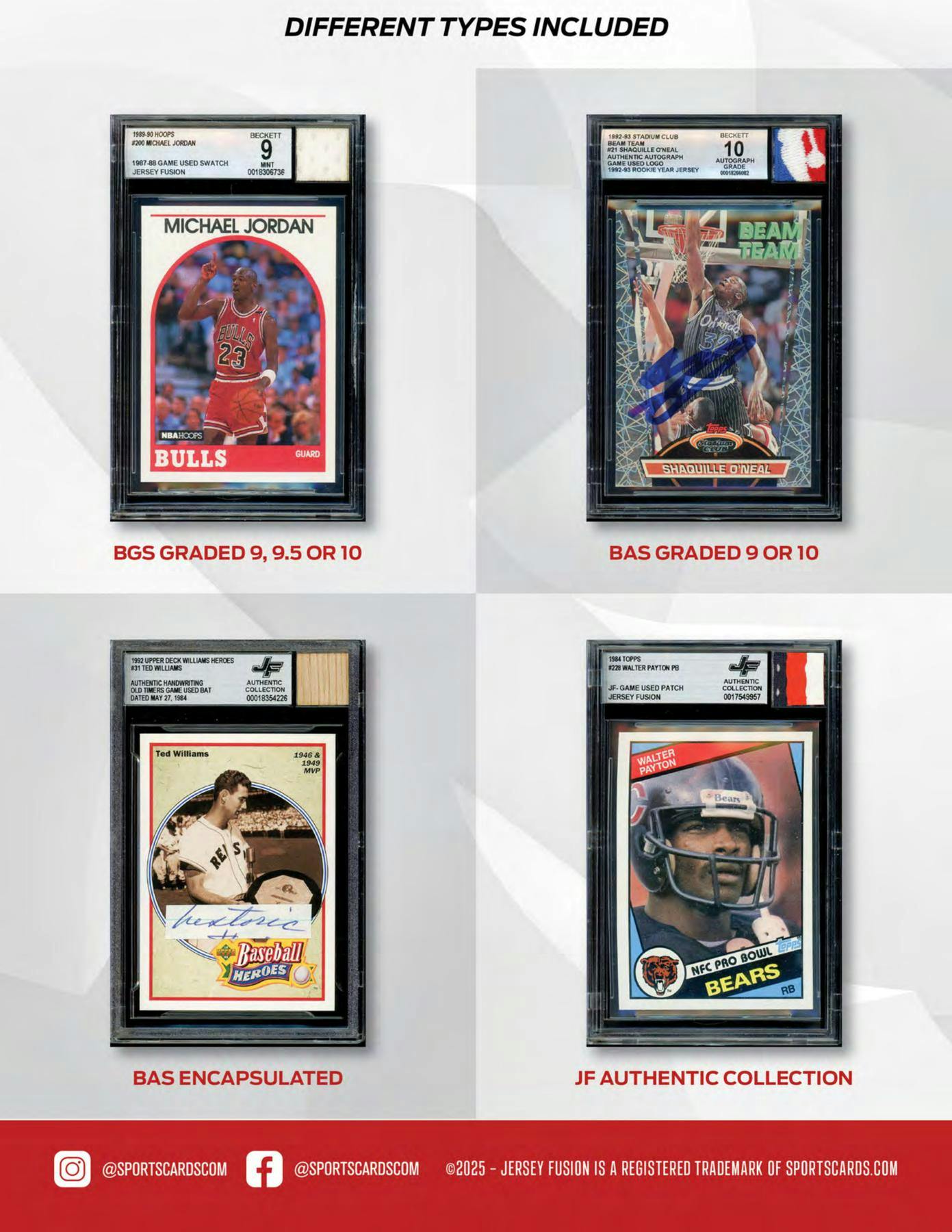 2025 Jersey Fusion Legendary Collection Hobby Box (Presell 12/8)