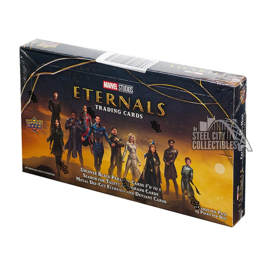 2023 Cubierta superior Marvel Eternals, Hobby Box
