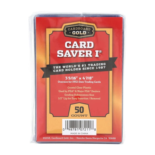 CBG Card Saver 1 (3-5/6”x4-7/8”), 50ct Pack