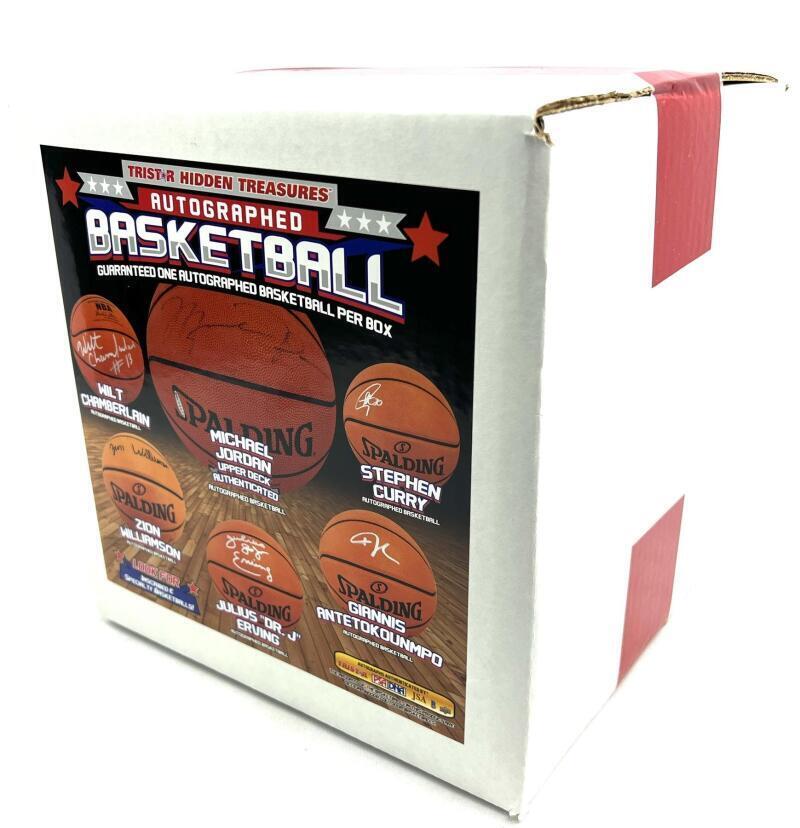 2021 TriStar Hidden Treasures Autographed Basketball, Hobby Box