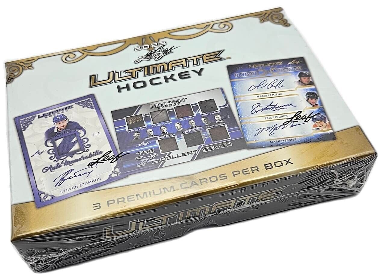 2023 Leaf Ultimate Hockey, Hobby Box (3 cartas)