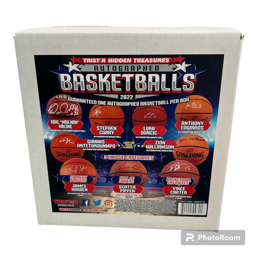 2022 Tristar Hidden Treasures Autographed Basketball Sealed Box