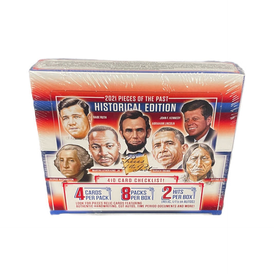 2021 Super Break Pieces of the Past Historical Edition Hobby Box