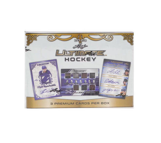 2023 Leaf Ultimate Hockey, Hobby Box (3 Cards)