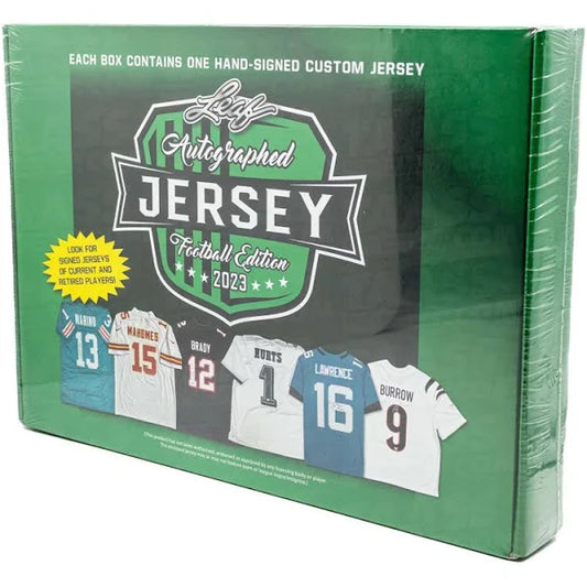 2023 Leaf Autographed Jersey, Football Edition