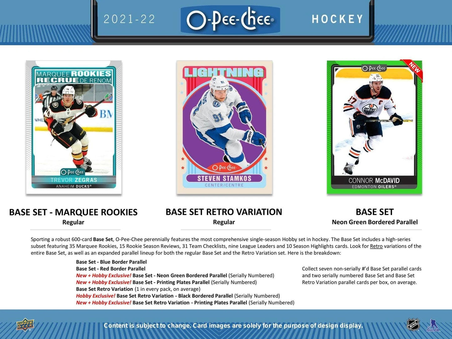 2021-22 Hockey O-Pee-Chee de cubierta superior, Hobby Box